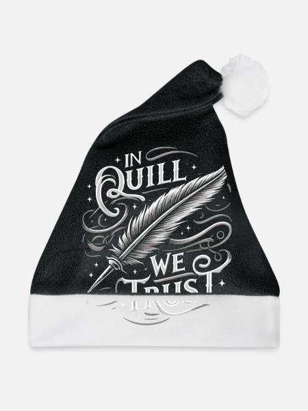 Renaissance-jahrmarkt-outfit Mittelalterlicher - Weihnachtsmütze - Schwarz/Weiß - Vorne