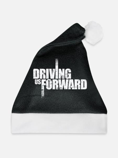Driving Us Forward - Weihnachtsmütze - Schwarz/Weiß - Vorne