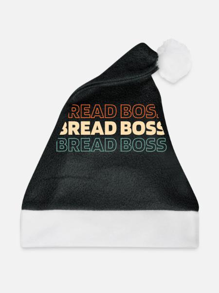 Sauerteig Brot - Weihnachtsmütze - Schwarz/Weiß