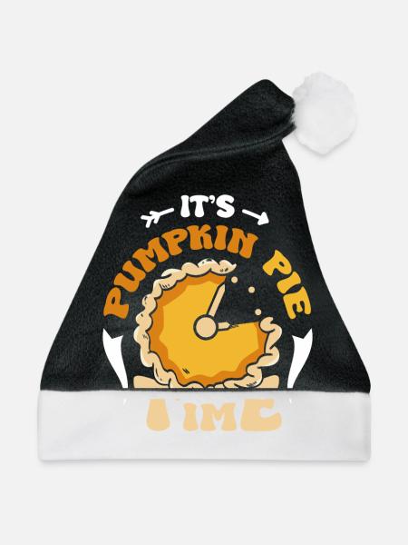 It's pumpkin pie time - Weihnachtsmütze - Schwarz/Weiß