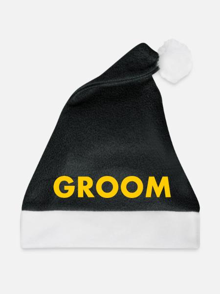 Groom - Weihnachtsmütze - Schwarz/Weiß