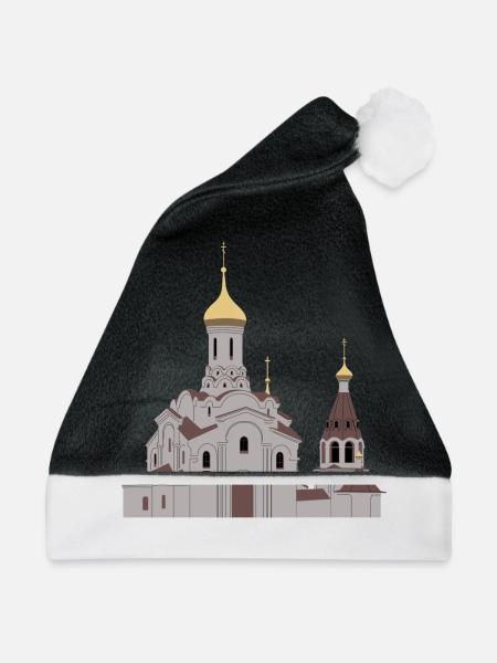 Orthodoxe Kirche - Weihnachtsmütze - Schwarz/Weiß