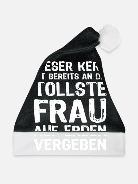 Tollste Frau - Weihnachtsmütze - Schwarz/Weiß