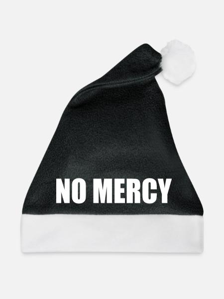 No mercy - Weihnachtsmütze - Schwarz/Weiß