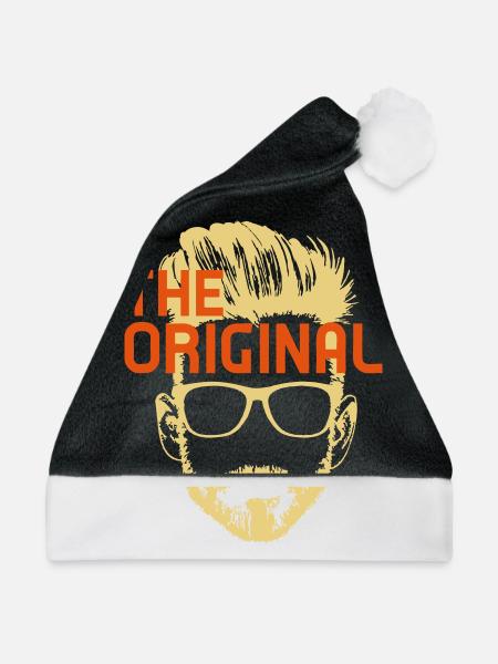 THE ORIGINAL! - Weihnachtsmütze - Schwarz/Weiß