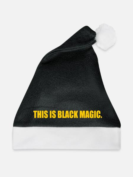 this is black magic - Weihnachtsmütze - Schwarz/Weiß