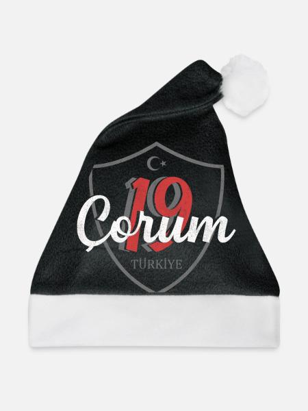 Çorum - Weihnachtsmütze - Schwarz/Weiß