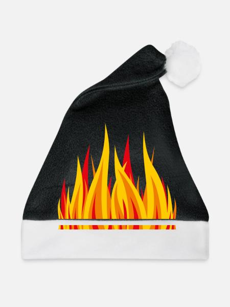 Fire 2 - Weihnachtsmütze - Schwarz/Weiß
