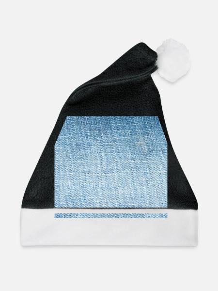 Jeans - Weihnachtsmütze - Schwarz/Weiß