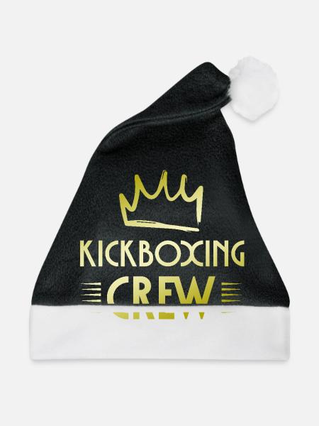 Kickboxing Crew - Weihnachtsmütze - Schwarz/Weiß