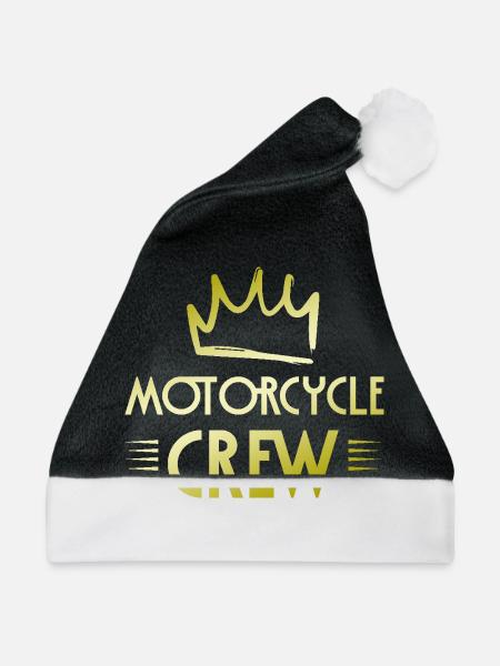 Motorcycle Crew - Weihnachtsmütze - Schwarz/Weiß