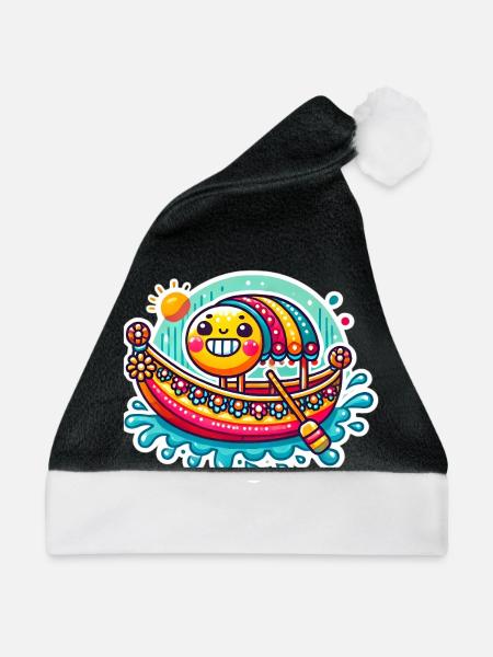 spreekahn - Weihnachtsmütze - Schwarz/Weiß