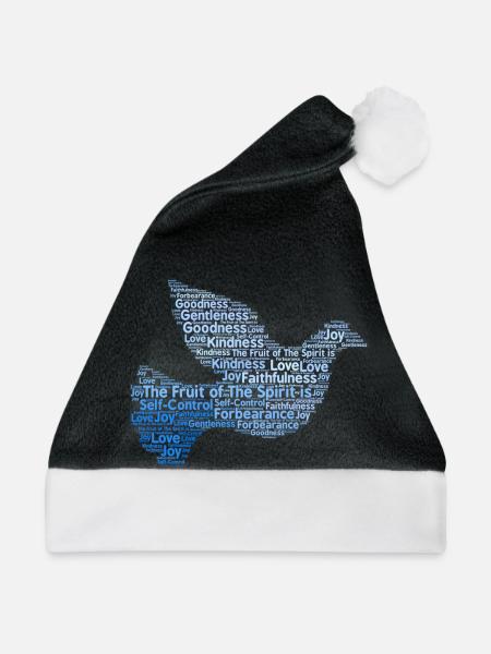 Die Frucht des Geistes - Weihnachtsmütze - Schwarz/Weiß