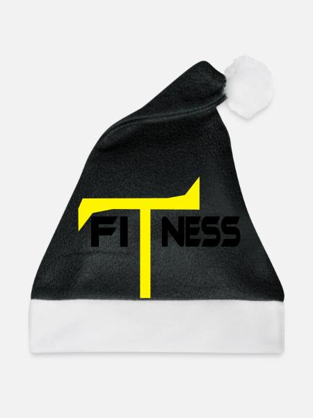 FiTness - Weihnachtsmütze - Schwarz/Weiß