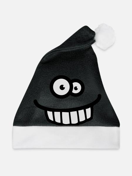 funny_face - Weihnachtsmütze - Schwarz/Weiß
