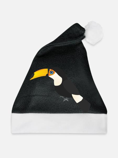 Riesen-Toucan - Weihnachtsmütze - Schwarz/Weiß