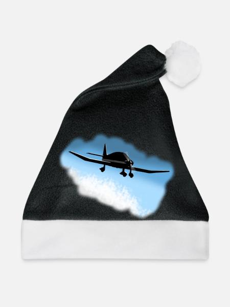 DR400 Himmel - Weihnachtsmütze - Schwarz/Weiß