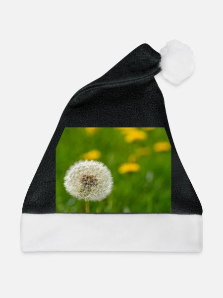 Loewenzahn - Weihnachtsmütze - Schwarz/Weiß