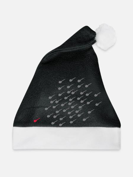 Sieger - Weihnachtsmütze - Schwarz/Weiß