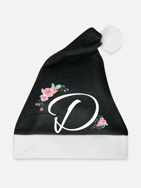 Brief der Blumen - Weihnachtsmütze - Schwarz/Weiß