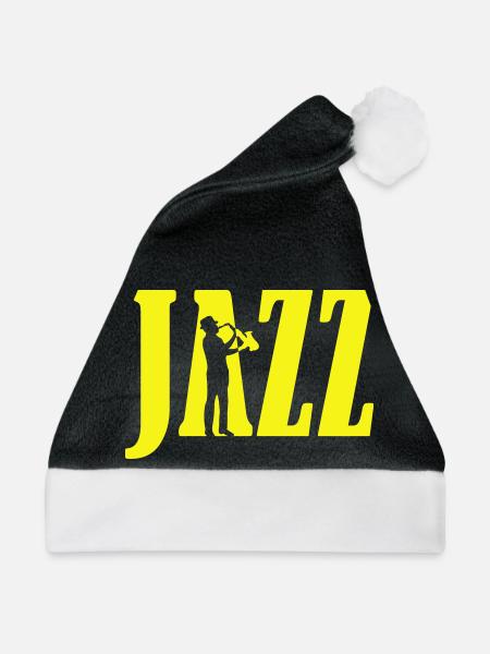 jazz_2 - Weihnachtsmütze - Schwarz/Weiß