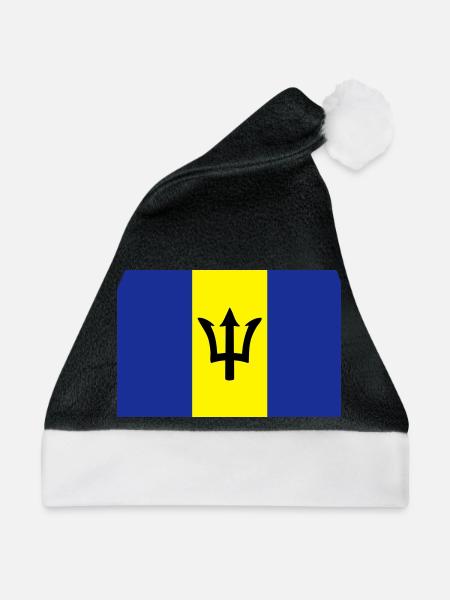 barbados - Weihnachtsmütze - Schwarz/Weiß