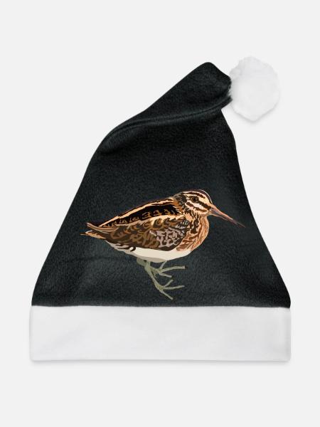 Zwergschnepfe - Weihnachtsmütze - Schwarz/Weiß