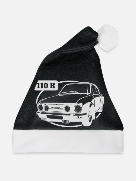 Auto 110 R - Weihnachtsmütze - Schwarz/Weiß