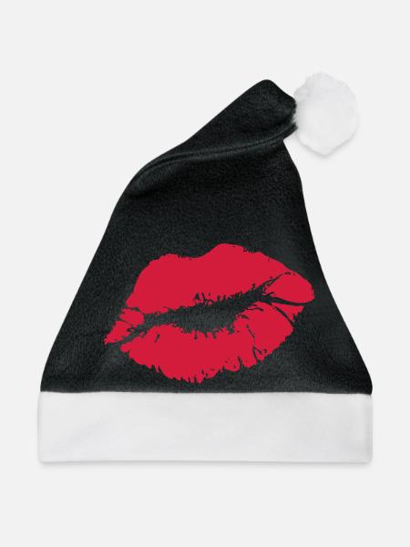 lippe - Weihnachtsmütze - Schwarz/Weiß