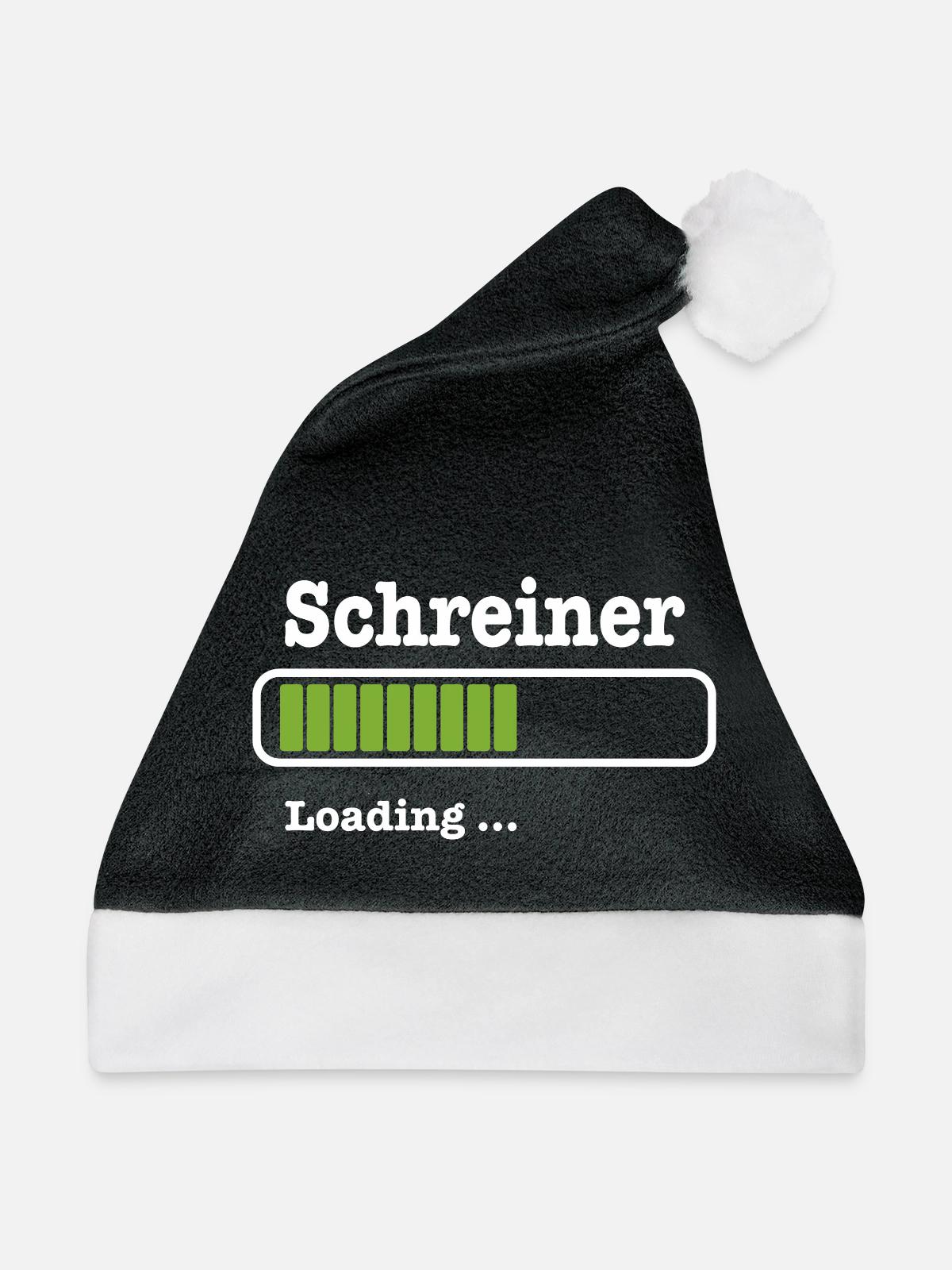 Schreiner - Weihnachtsmütze - Schwarz/Weiß - Vorne