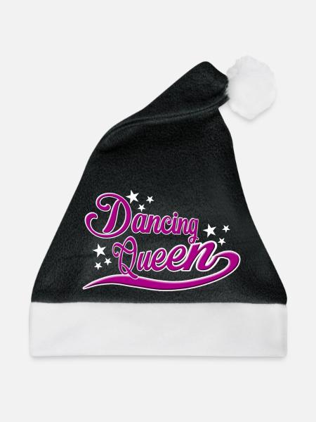 Dancing Queen - Weihnachtsmütze - Schwarz/Weiß