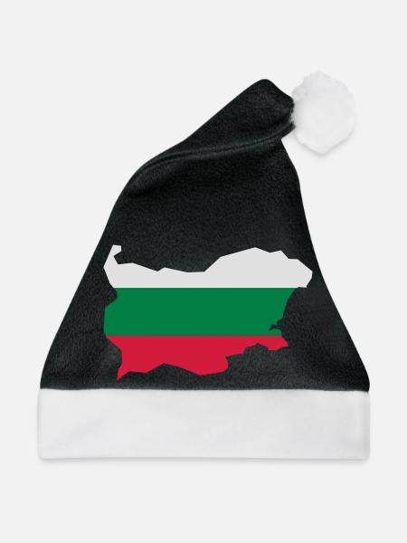 Bulgarien - Weihnachtsmütze - Schwarz/Weiß