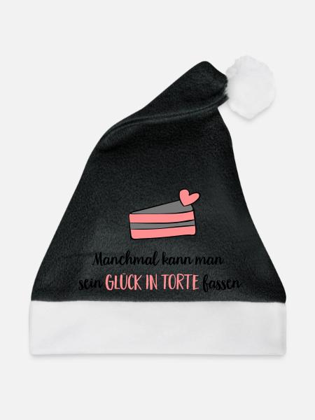 TORTE - Weihnachtsmütze - Schwarz/Weiß