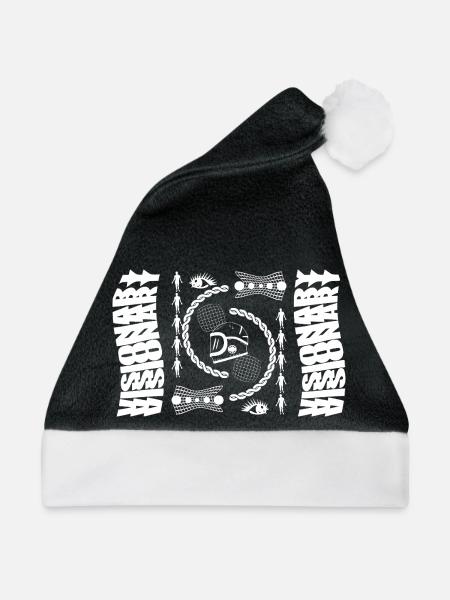 Visionary - Weihnachtsmütze - Schwarz/Weiß