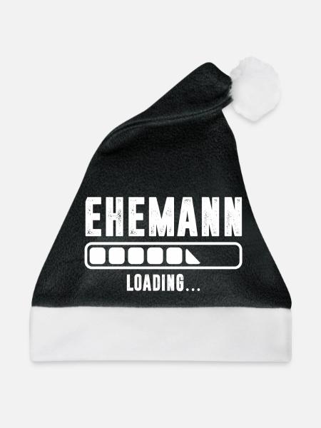 EHEMANN - Weihnachtsmütze - Schwarz/Weiß