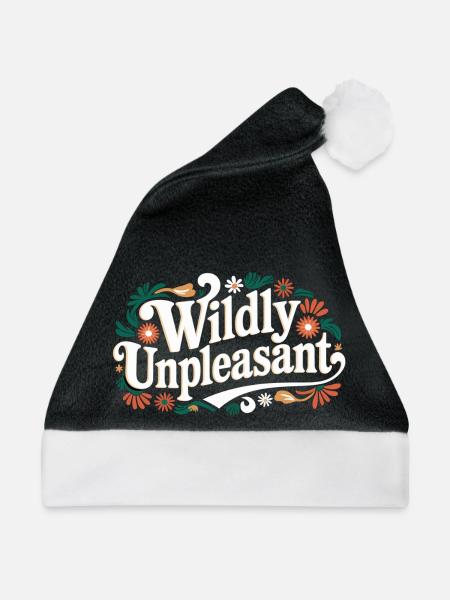Wildly Unpleasant 9 - Weihnachtsmütze - Schwarz/Weiß