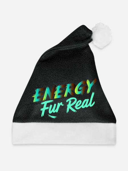 ENERGIE FÜR ECHT - Weihnachtsmütze - Schwarz/Weiß