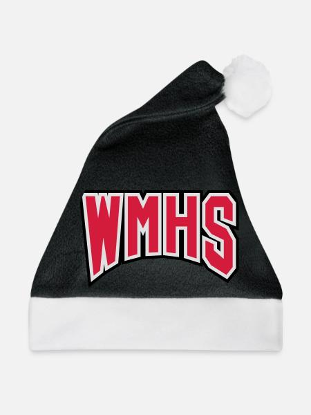 WMHS - Weihnachtsmütze - Schwarz/Weiß