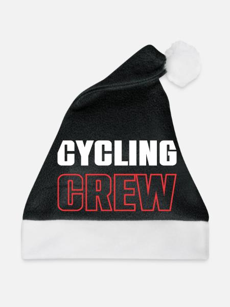 Cycling Crew - Weihnachtsmütze - Schwarz/Weiß