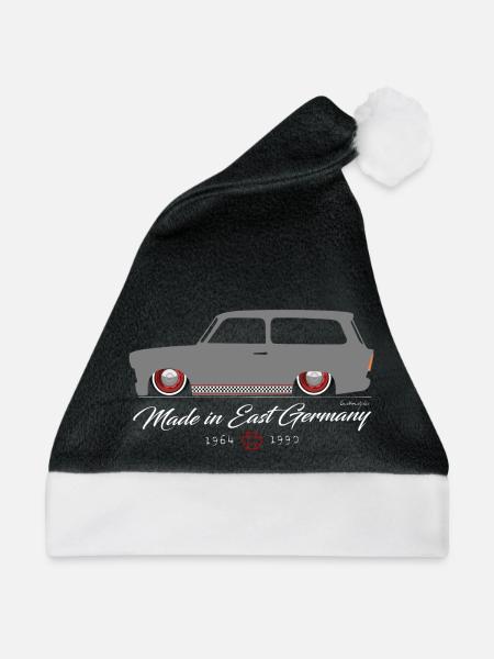  601 Kombi Low DDR - Weihnachtsmütze - Schwarz/Weiß - Vorne