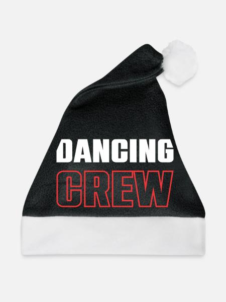 Dancing Crew - Weihnachtsmütze - Schwarz/Weiß