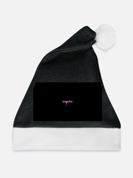 Inspire - Weihnachtsmütze - Schwarz/Weiß