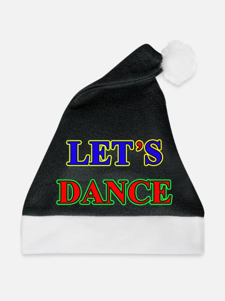 Letsdance E - Weihnachtsmütze - Schwarz/Weiß