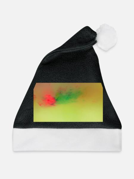 Neon Clouds 28 - Weihnachtsmütze - Schwarz/Weiß