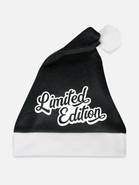 limited edition - Weihnachtsmütze - Schwarz/Weiß