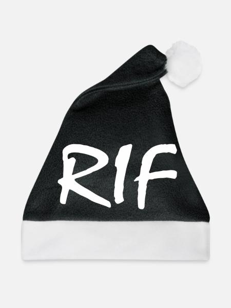 Rif - Weihnachtsmütze - Schwarz/Weiß