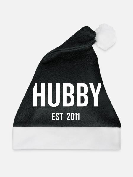 Ehemann Est 2011 - Weihnachtsmütze - Schwarz/Weiß