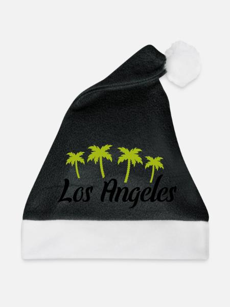 los angeles - Weihnachtsmütze - Schwarz/Weiß