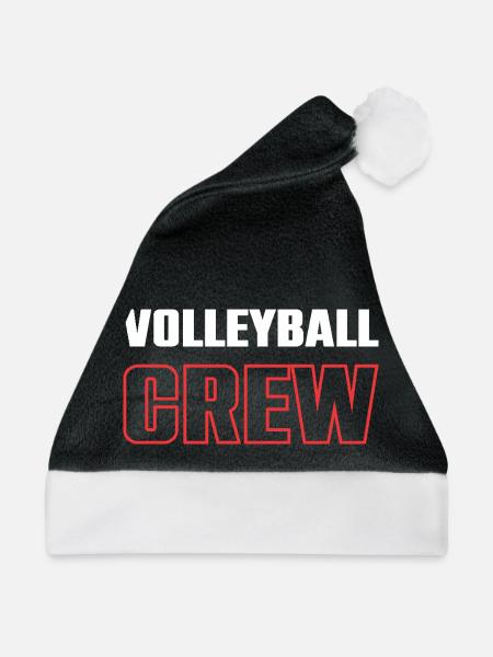 Volleyball Crew - Weihnachtsmütze - Schwarz/Weiß