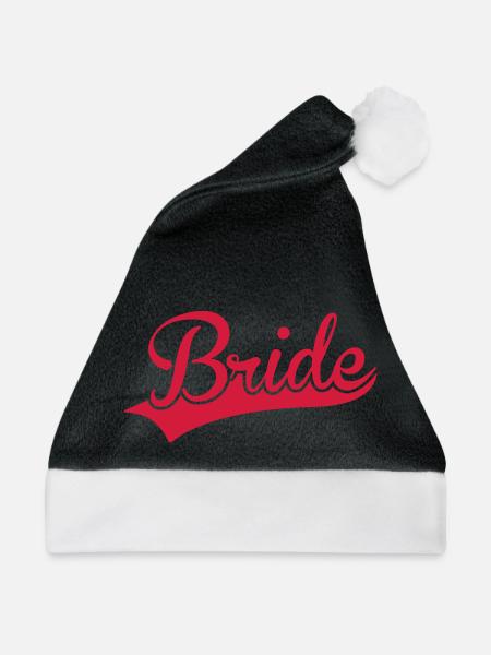 bride - Weihnachtsmütze - Schwarz/Weiß